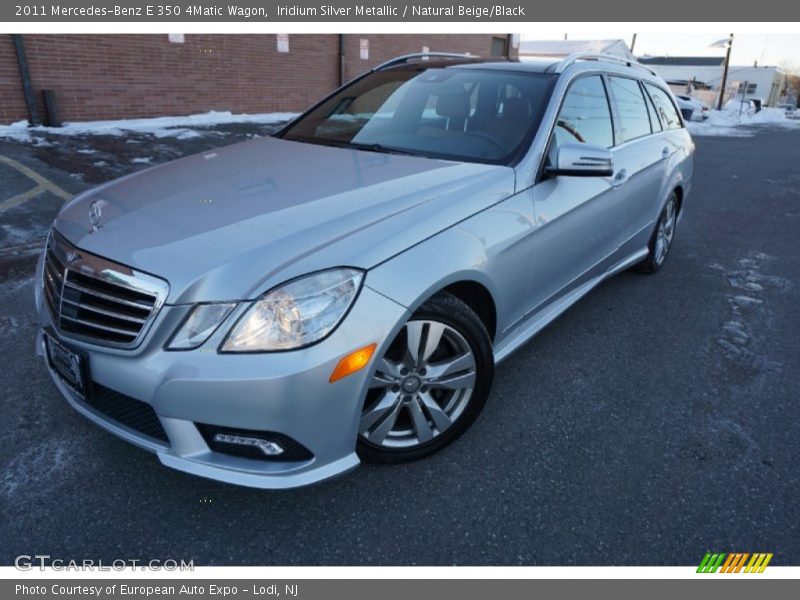 Iridium Silver Metallic / Natural Beige/Black 2011 Mercedes-Benz E 350 4Matic Wagon