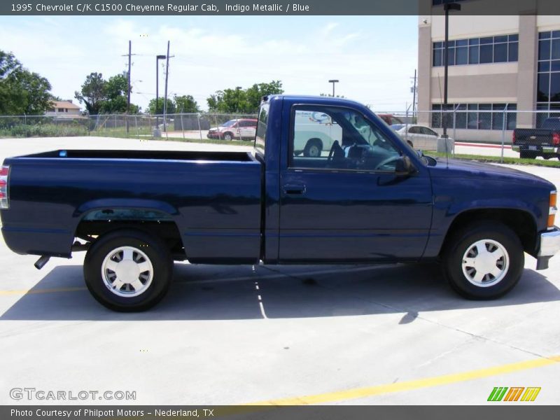 Indigo Metallic / Blue 1995 Chevrolet C/K C1500 Cheyenne Regular Cab