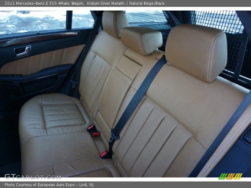 Rear Seat of 2011 E 350 4Matic Wagon