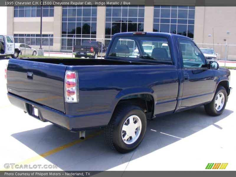 Indigo Metallic / Blue 1995 Chevrolet C/K C1500 Cheyenne Regular Cab