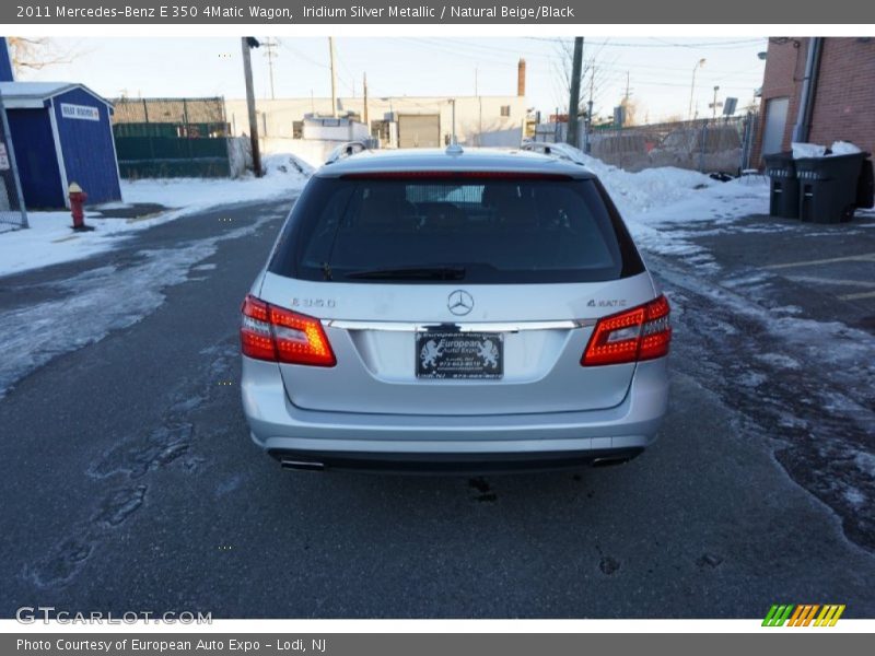 Iridium Silver Metallic / Natural Beige/Black 2011 Mercedes-Benz E 350 4Matic Wagon