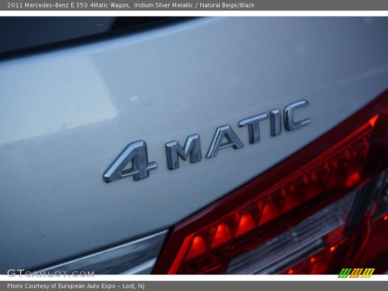 Iridium Silver Metallic / Natural Beige/Black 2011 Mercedes-Benz E 350 4Matic Wagon