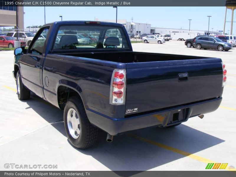 Indigo Metallic / Blue 1995 Chevrolet C/K C1500 Cheyenne Regular Cab