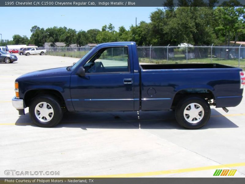 Indigo Metallic / Blue 1995 Chevrolet C/K C1500 Cheyenne Regular Cab