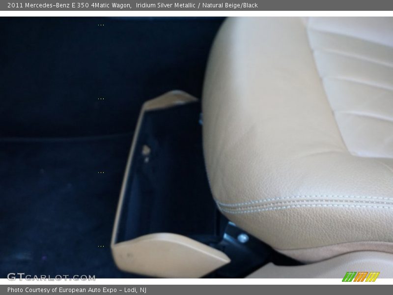 Iridium Silver Metallic / Natural Beige/Black 2011 Mercedes-Benz E 350 4Matic Wagon