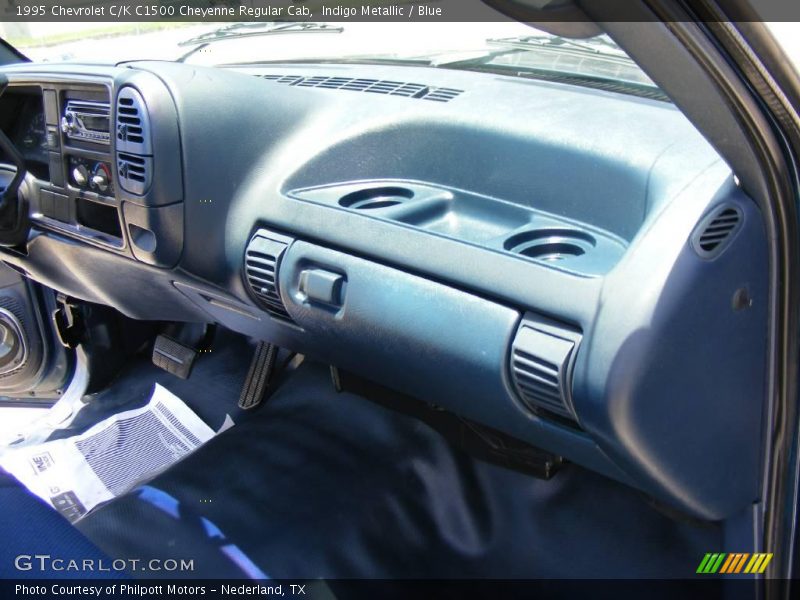 Indigo Metallic / Blue 1995 Chevrolet C/K C1500 Cheyenne Regular Cab