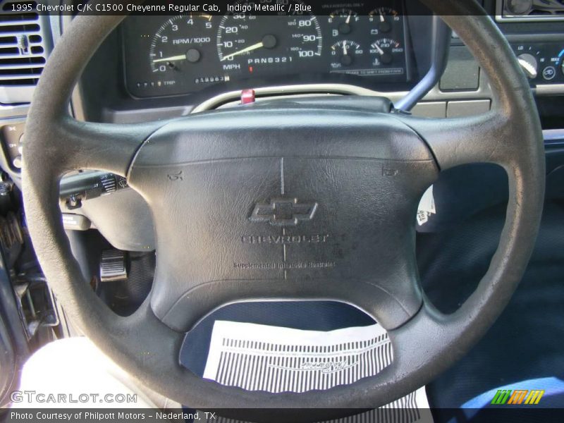 Indigo Metallic / Blue 1995 Chevrolet C/K C1500 Cheyenne Regular Cab