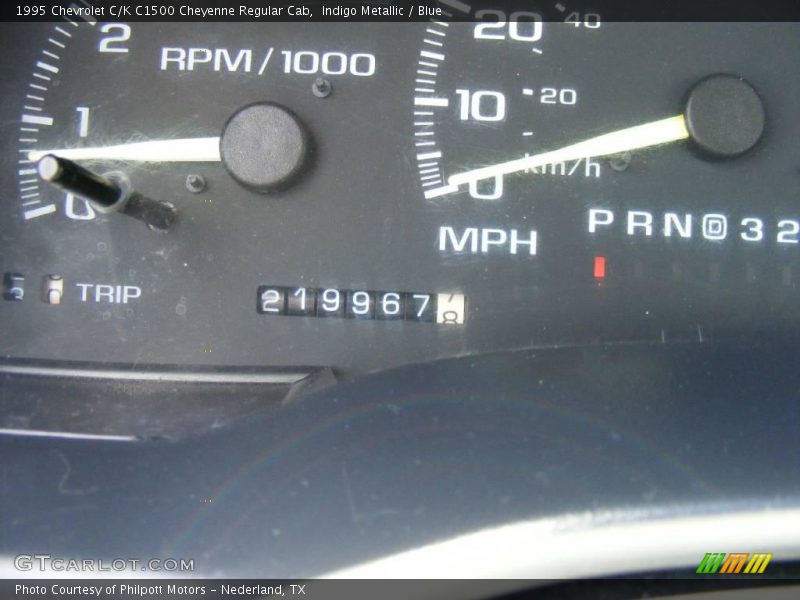 Indigo Metallic / Blue 1995 Chevrolet C/K C1500 Cheyenne Regular Cab