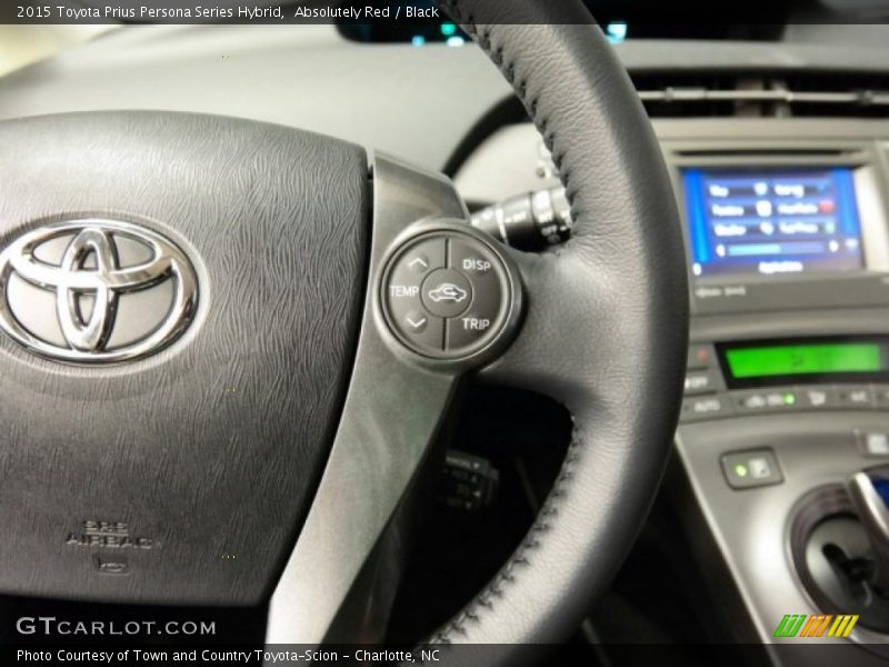 Controls of 2015 Prius Persona Series Hybrid