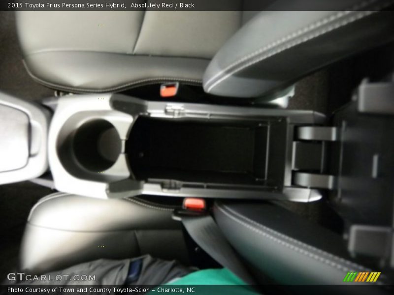 Absolutely Red / Black 2015 Toyota Prius Persona Series Hybrid