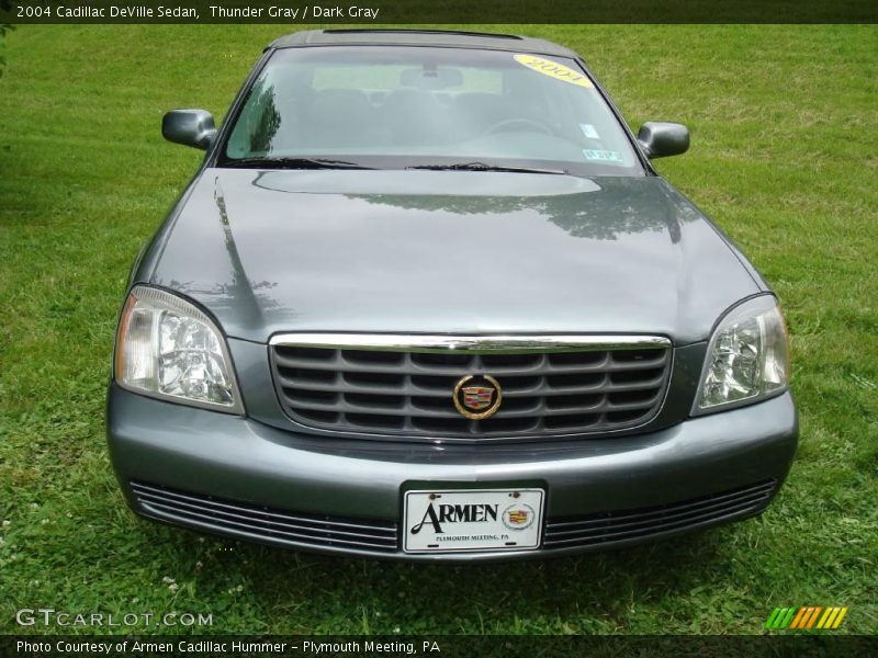 Thunder Gray / Dark Gray 2004 Cadillac DeVille Sedan