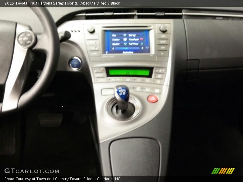 Absolutely Red / Black 2015 Toyota Prius Persona Series Hybrid