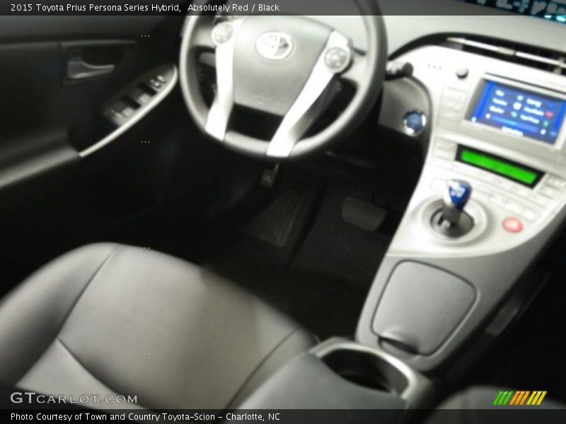 Absolutely Red / Black 2015 Toyota Prius Persona Series Hybrid
