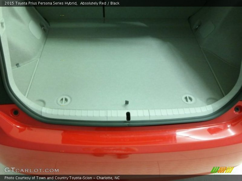Absolutely Red / Black 2015 Toyota Prius Persona Series Hybrid