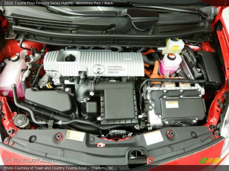  2015 Prius Persona Series Hybrid Engine - 1.8 Liter DOHC 16-Valve VVT-i 4 Cylinder/Electric Hybrid