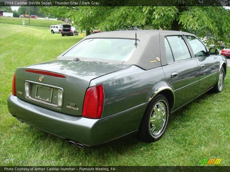 Thunder Gray / Dark Gray 2004 Cadillac DeVille Sedan