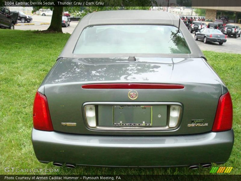 Thunder Gray / Dark Gray 2004 Cadillac DeVille Sedan