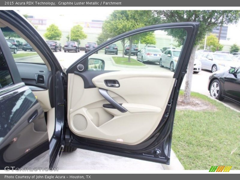 Graphite Luster Metallic / Parchment 2015 Acura RDX Technology