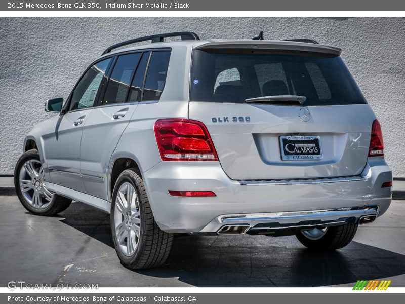 Iridium Silver Metallic / Black 2015 Mercedes-Benz GLK 350