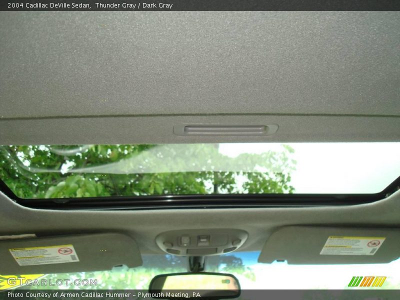 Thunder Gray / Dark Gray 2004 Cadillac DeVille Sedan