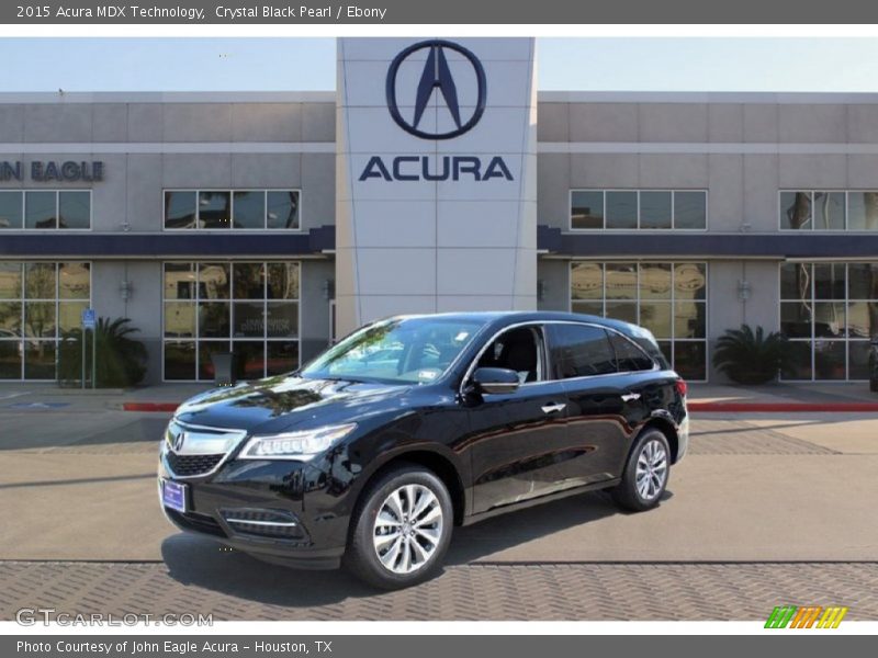 Crystal Black Pearl / Ebony 2015 Acura MDX Technology