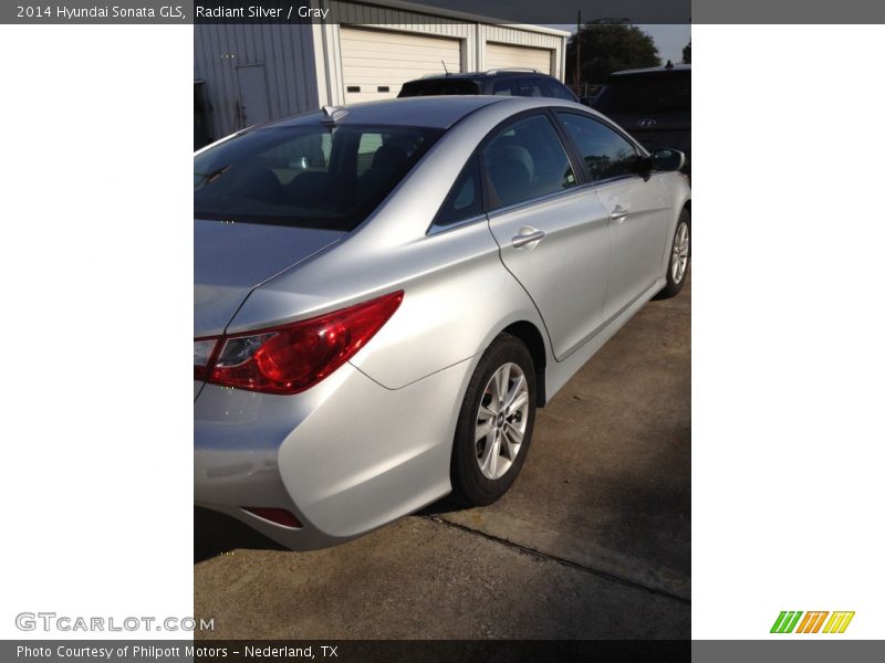 Radiant Silver / Gray 2014 Hyundai Sonata GLS