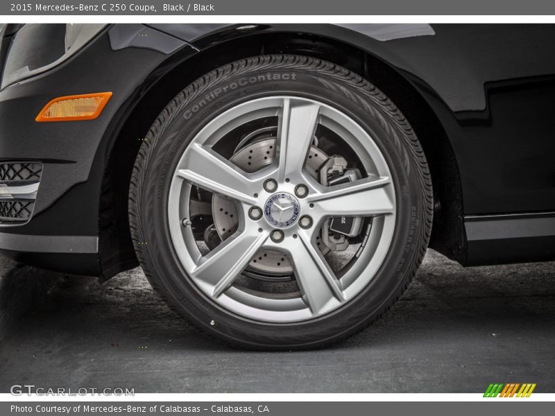 Black / Black 2015 Mercedes-Benz C 250 Coupe
