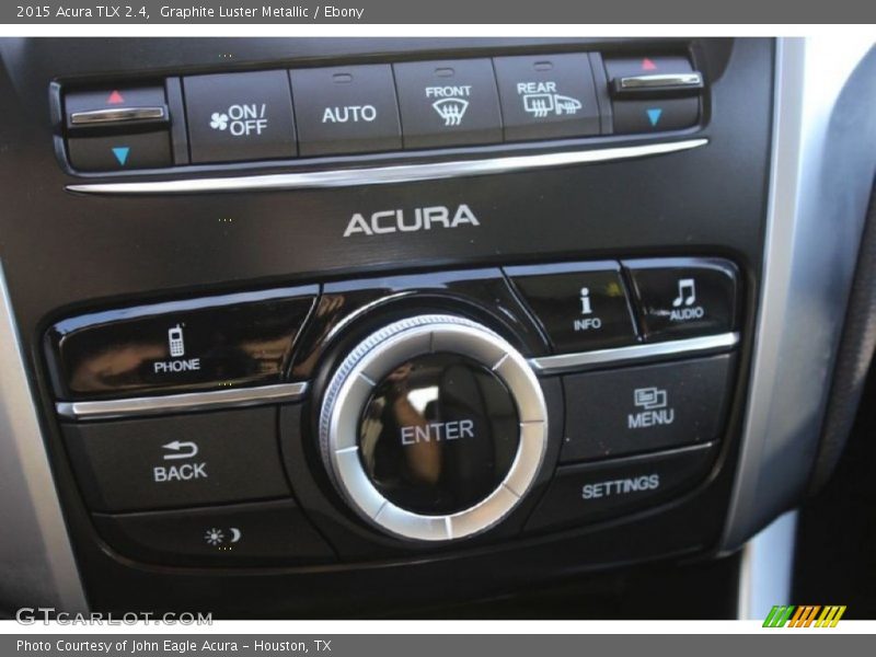 Graphite Luster Metallic / Ebony 2015 Acura TLX 2.4