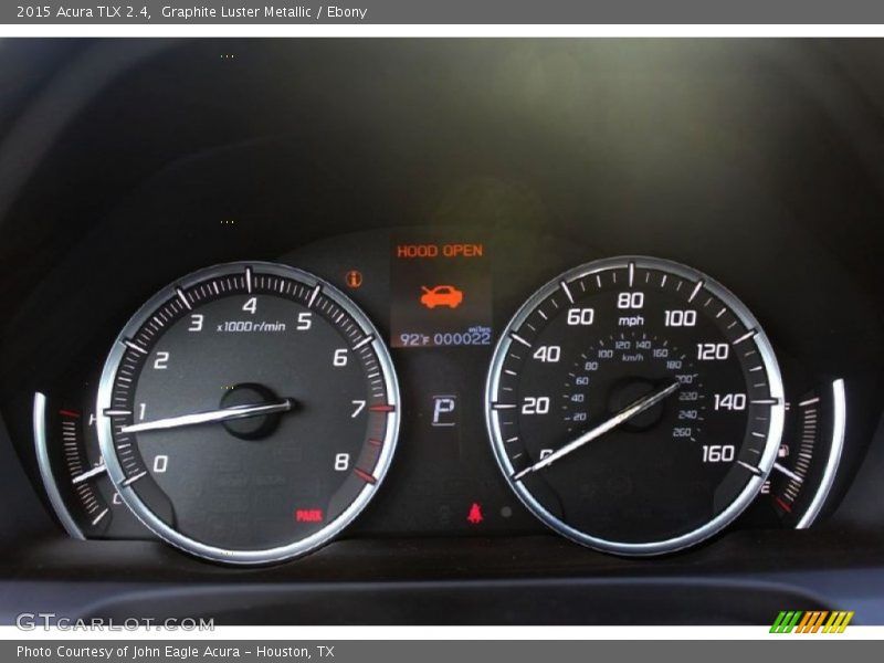 Graphite Luster Metallic / Ebony 2015 Acura TLX 2.4