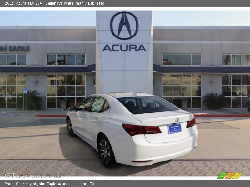 Bellanova White Pearl / Espresso 2015 Acura TLX 2.4