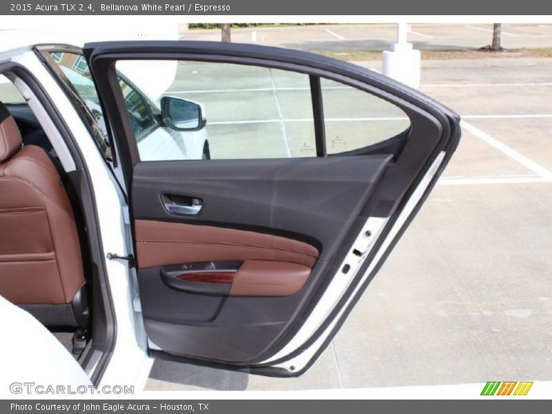 Bellanova White Pearl / Espresso 2015 Acura TLX 2.4