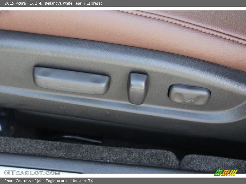 Bellanova White Pearl / Espresso 2015 Acura TLX 2.4