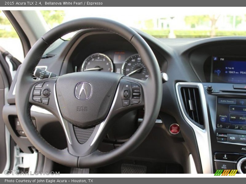 Bellanova White Pearl / Espresso 2015 Acura TLX 2.4