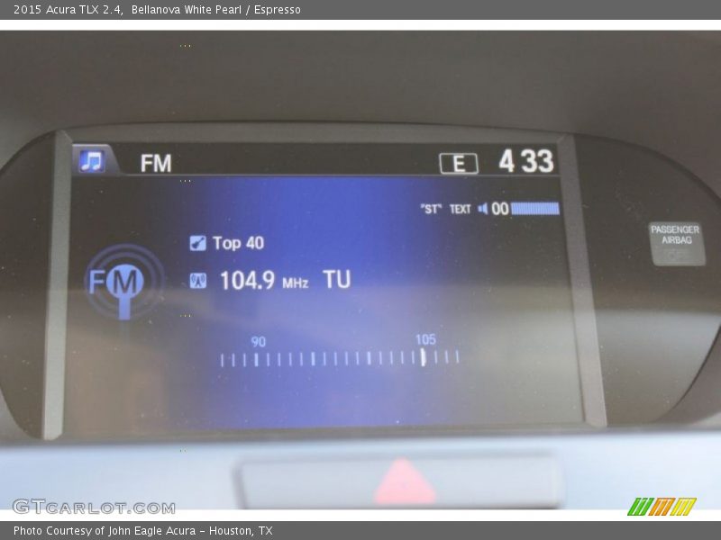 Bellanova White Pearl / Espresso 2015 Acura TLX 2.4