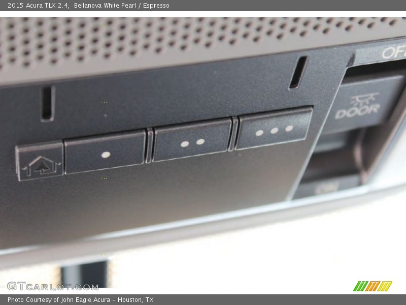 Bellanova White Pearl / Espresso 2015 Acura TLX 2.4