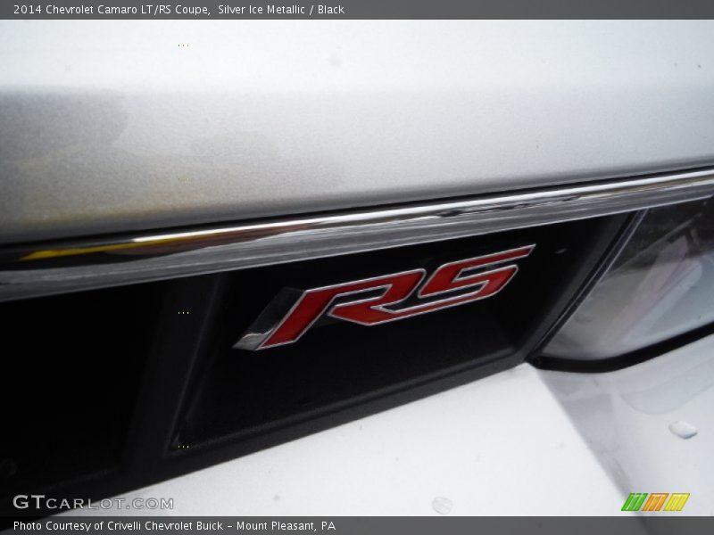 Silver Ice Metallic / Black 2014 Chevrolet Camaro LT/RS Coupe