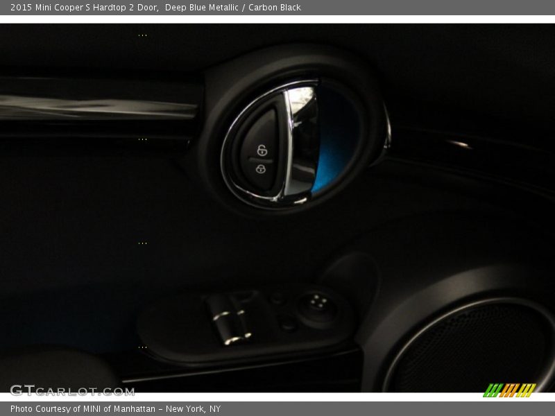 Deep Blue Metallic / Carbon Black 2015 Mini Cooper S Hardtop 2 Door