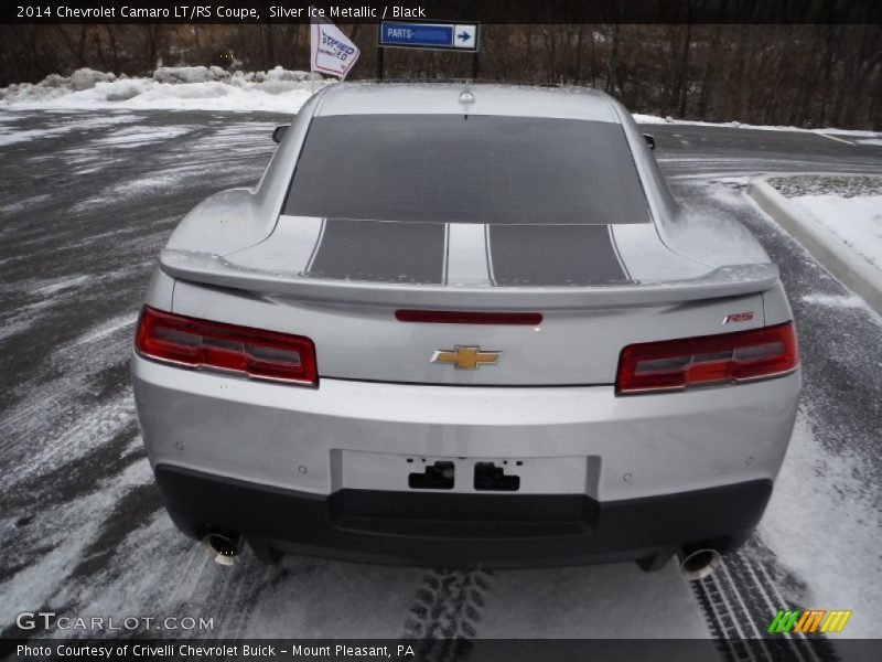 Silver Ice Metallic / Black 2014 Chevrolet Camaro LT/RS Coupe