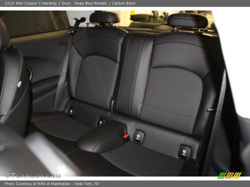 Deep Blue Metallic / Carbon Black 2015 Mini Cooper S Hardtop 2 Door