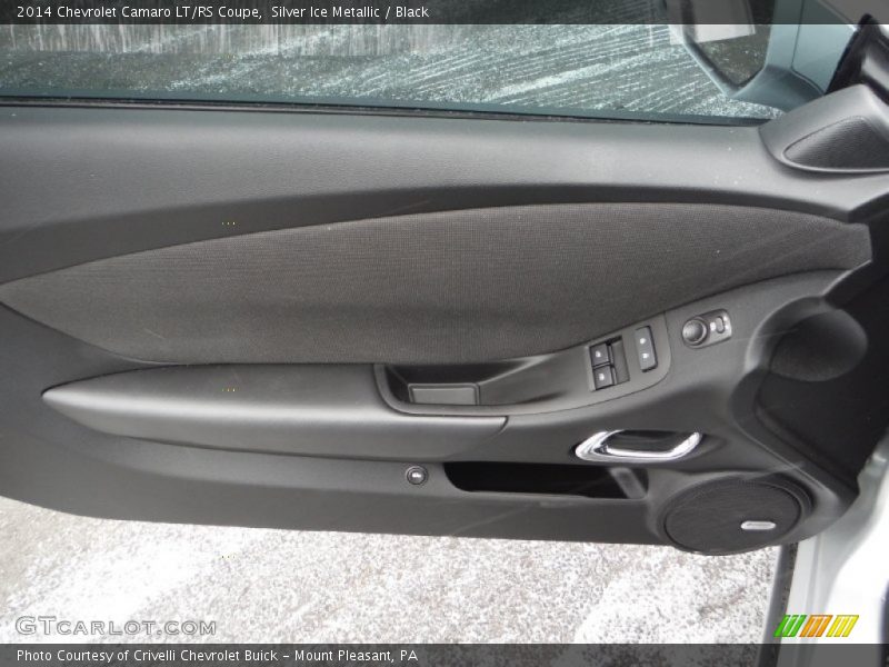 Silver Ice Metallic / Black 2014 Chevrolet Camaro LT/RS Coupe