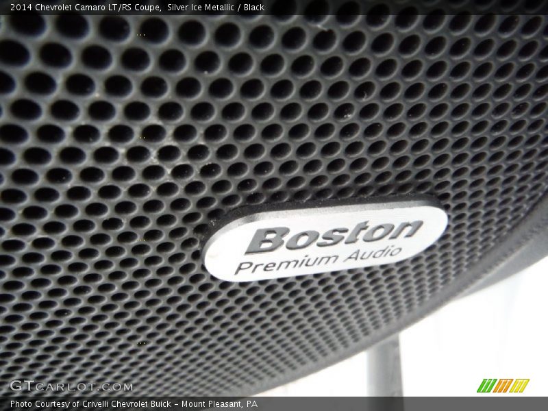 Silver Ice Metallic / Black 2014 Chevrolet Camaro LT/RS Coupe