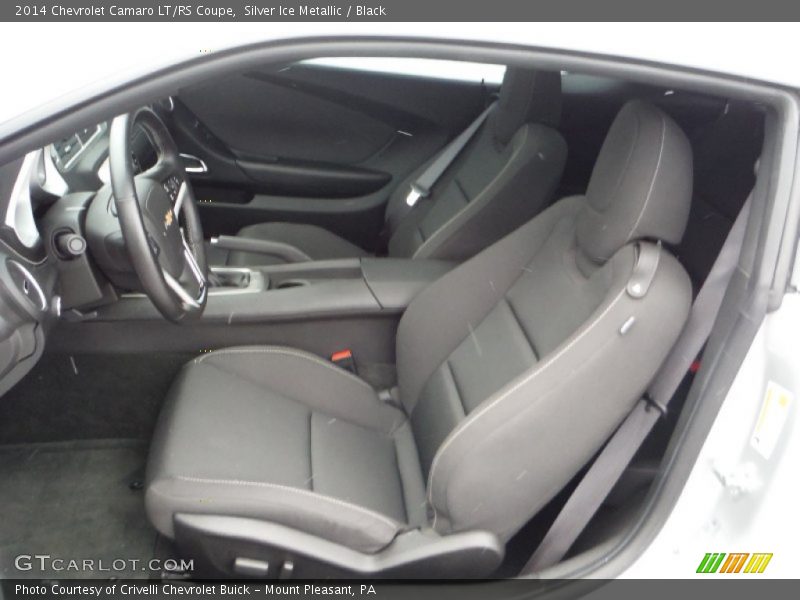 Front Seat of 2014 Camaro LT/RS Coupe