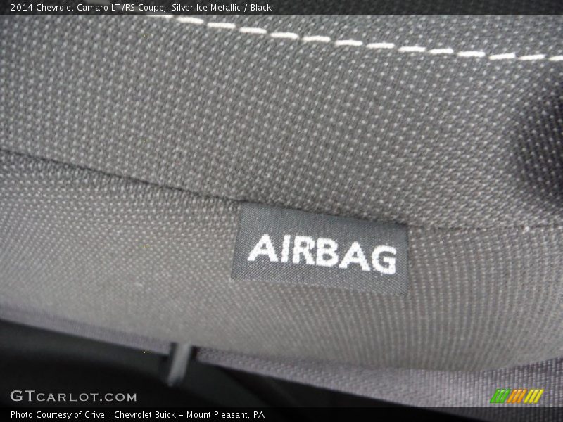 Silver Ice Metallic / Black 2014 Chevrolet Camaro LT/RS Coupe