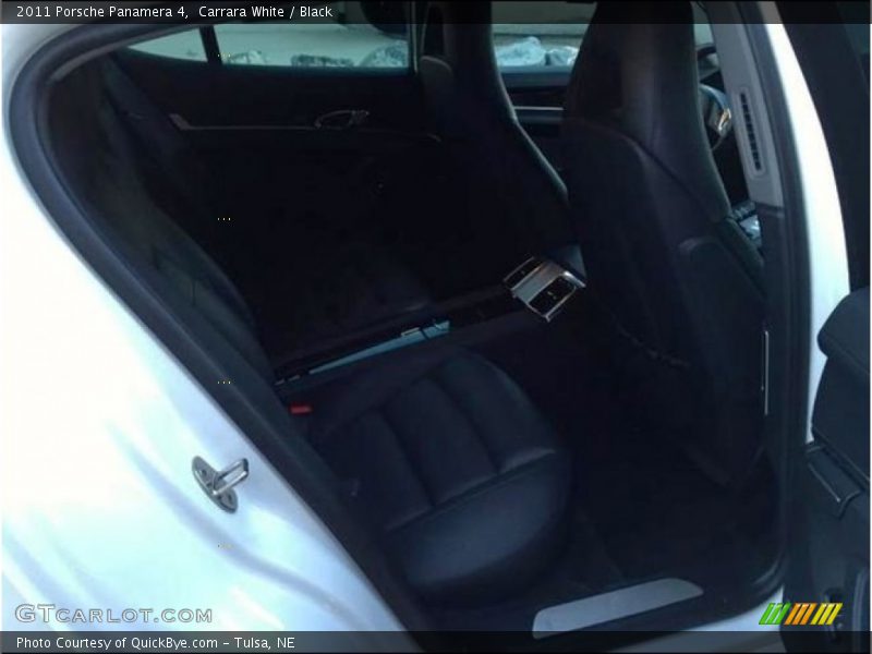 Carrara White / Black 2011 Porsche Panamera 4