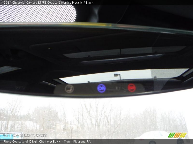 Silver Ice Metallic / Black 2014 Chevrolet Camaro LT/RS Coupe
