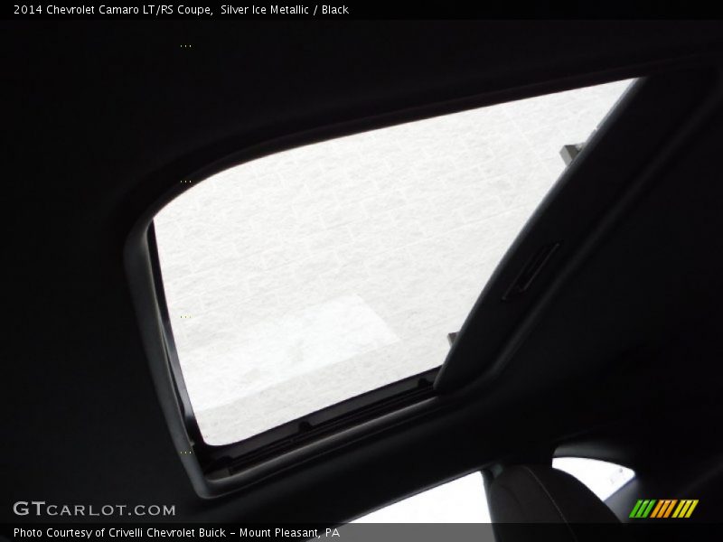 Silver Ice Metallic / Black 2014 Chevrolet Camaro LT/RS Coupe
