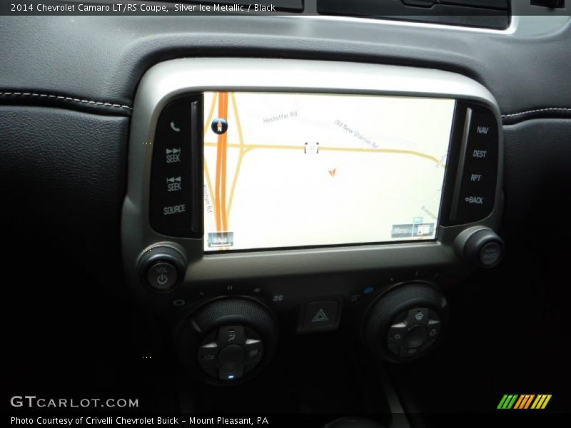 Silver Ice Metallic / Black 2014 Chevrolet Camaro LT/RS Coupe