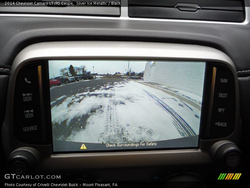 Silver Ice Metallic / Black 2014 Chevrolet Camaro LT/RS Coupe