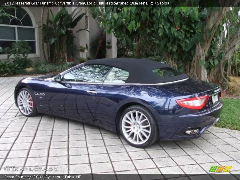  2012 GranTurismo Convertible GranCabrio Blu Mediterraneo (Blue Metallic)