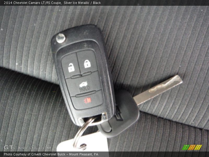 Keys of 2014 Camaro LT/RS Coupe